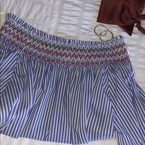 Off the shoulder top